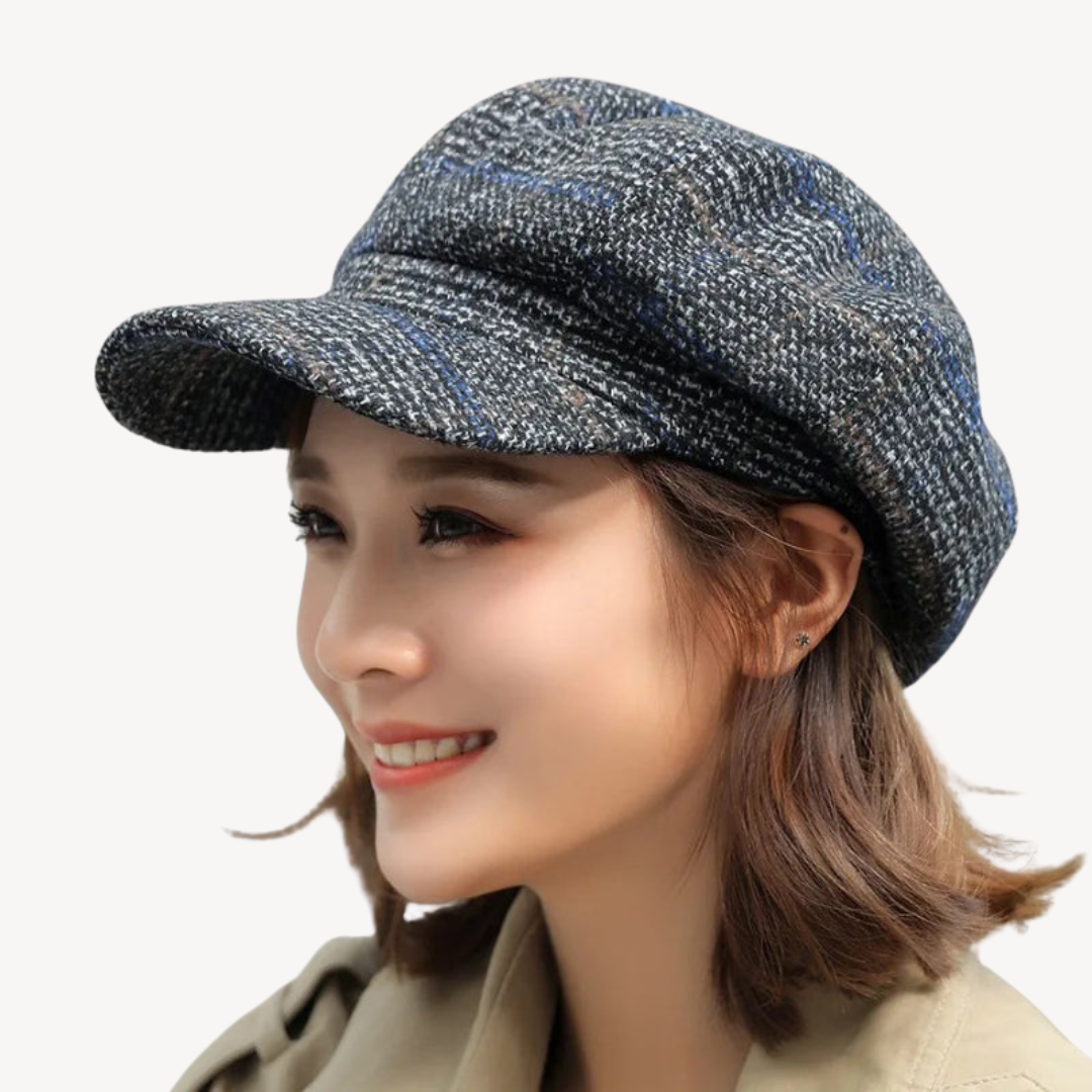Tweed Cap for Women