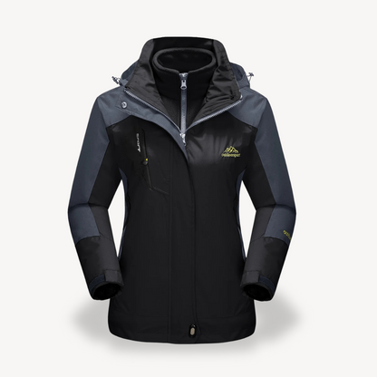Women's 3-in-1 Waterproof Ski Jacket
