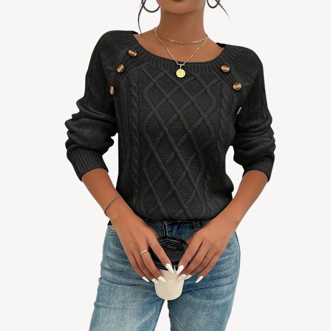 Women’s Button Detail Sweater