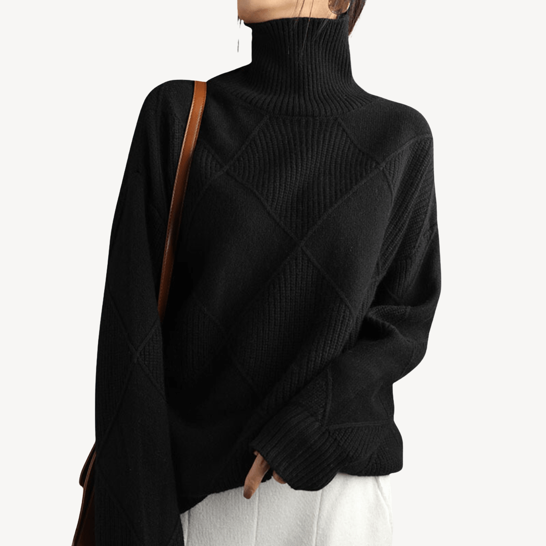 Women's Knit Turtleneck Sweater