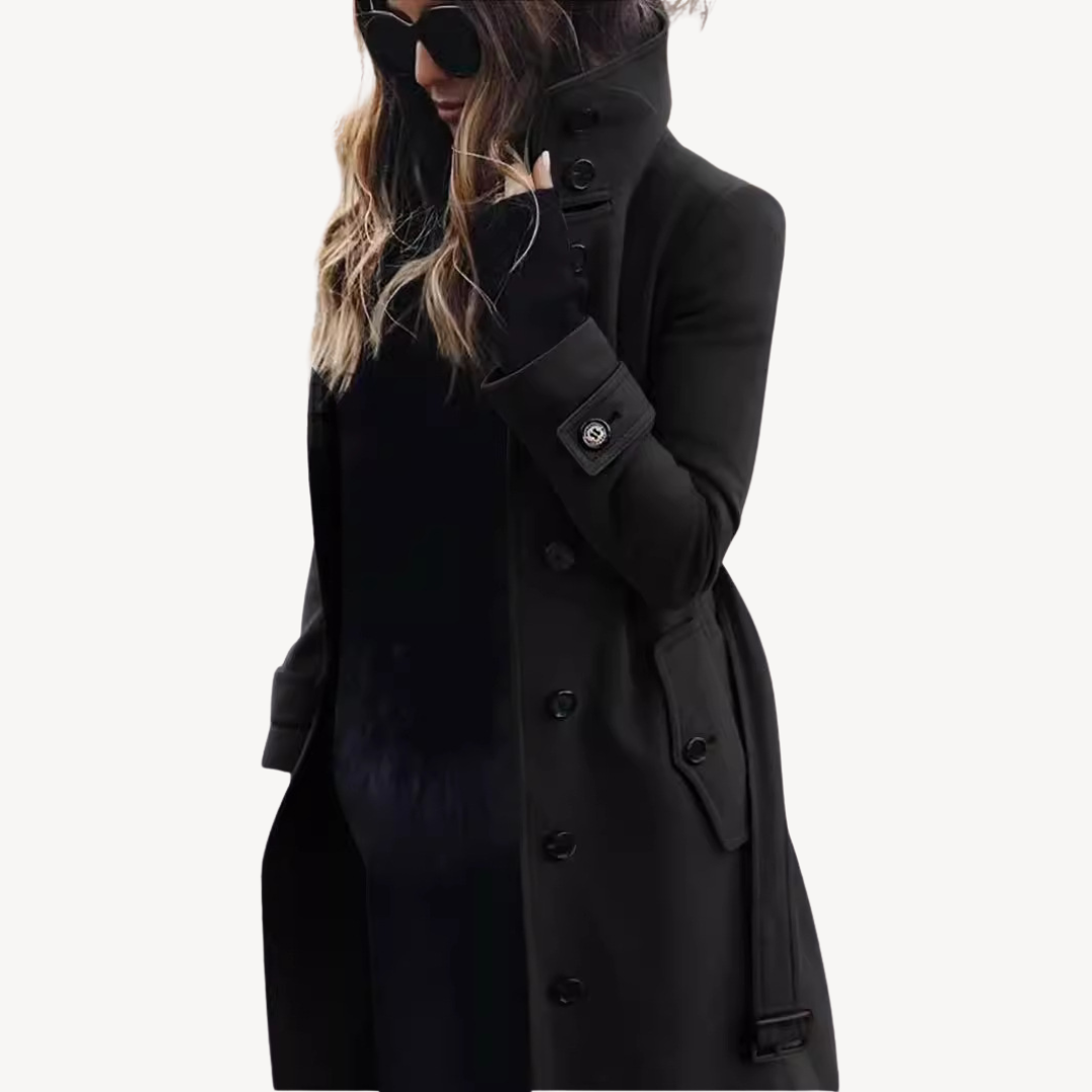 Women’s Wool Blend Trench Coat