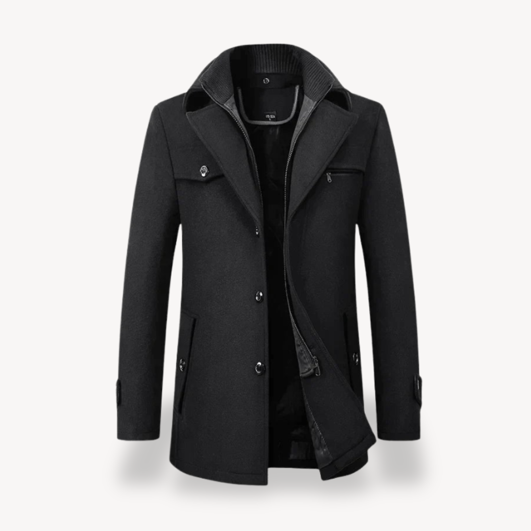 Men's Wool Blend Peacoat