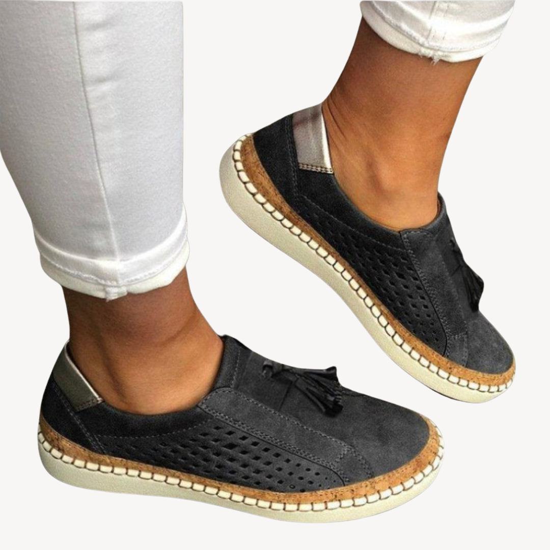 Orthopedic Suede Loafers for Women