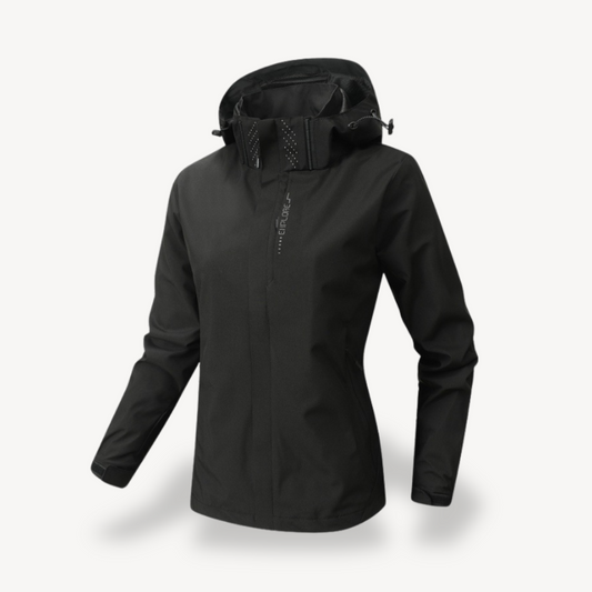 Women's Water-Resistant Windbreaker Hiking Jacket