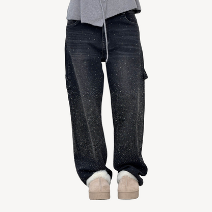 Starry Cargo Jeans for Women
