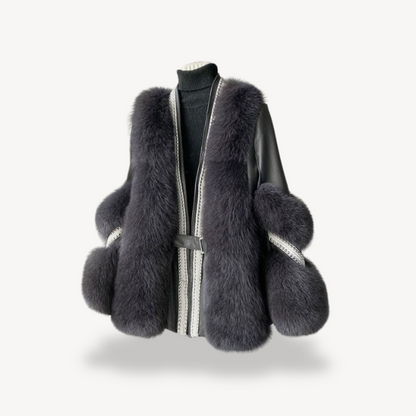 Faux Fur Long Coat for Women