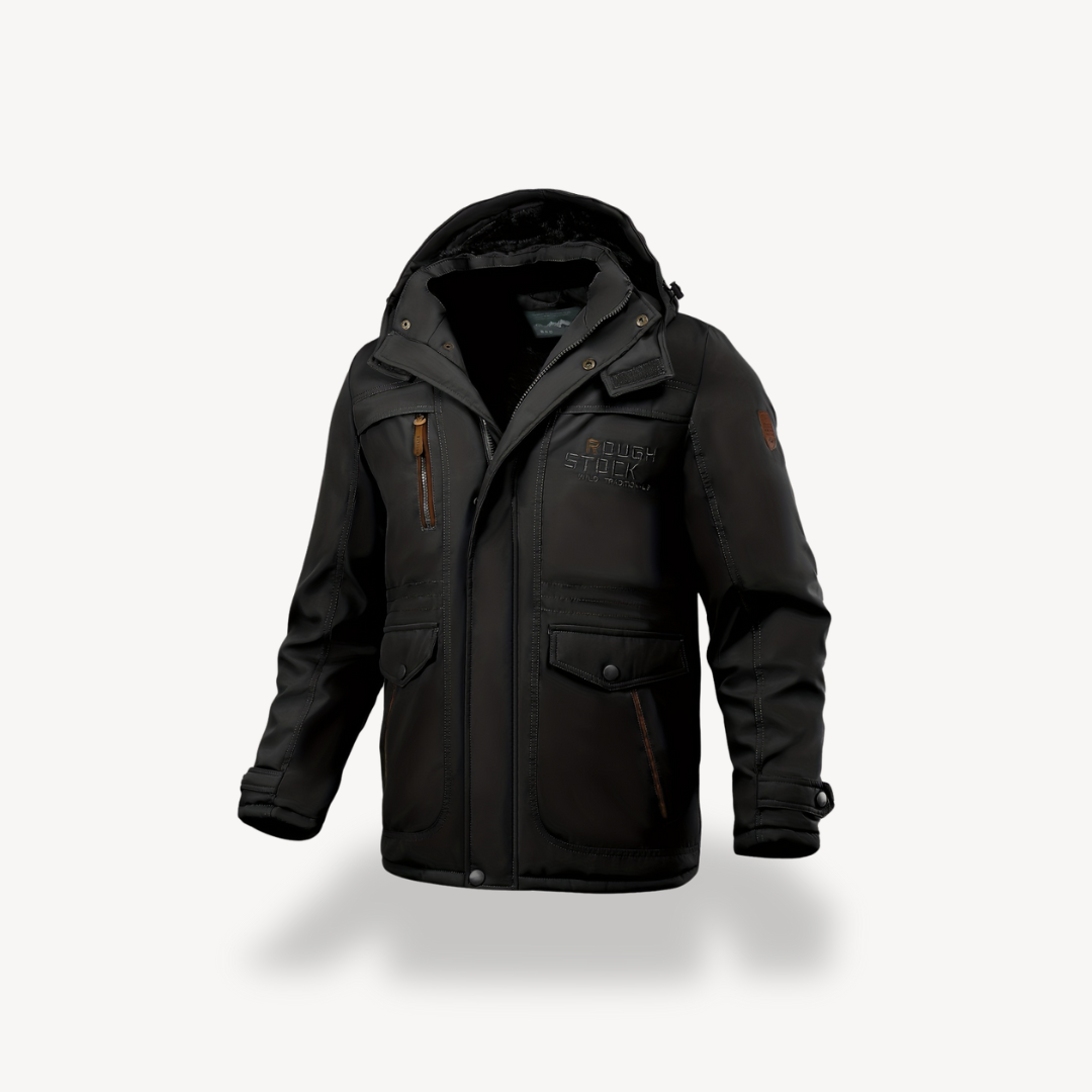 Men's Winter Jacket with Hood