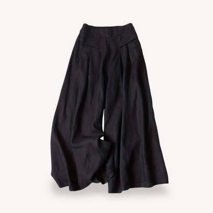 Women's Wide-Legged Linen Culottes
