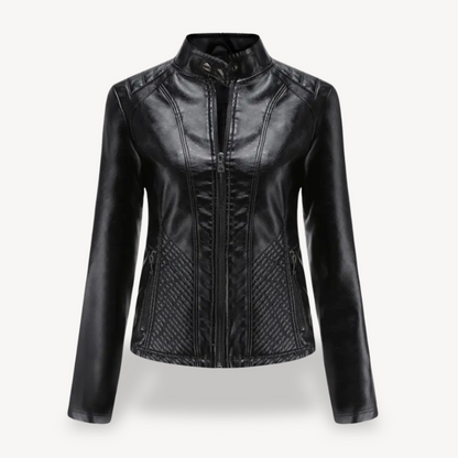 Faux Leather Jacket for Women