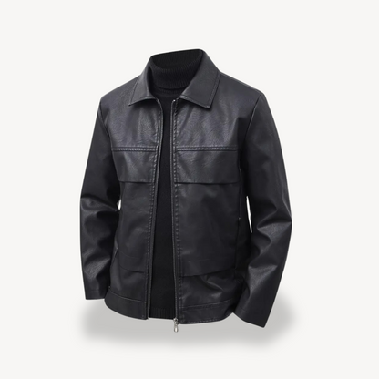 Men's Faux Leather Jacket