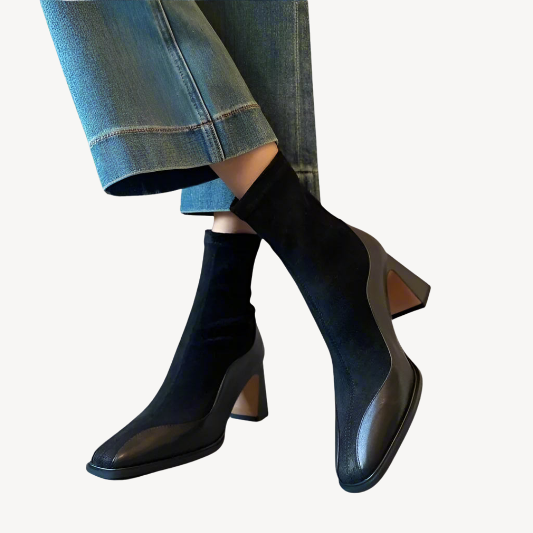 Orthopedic Leather Ankle Boots