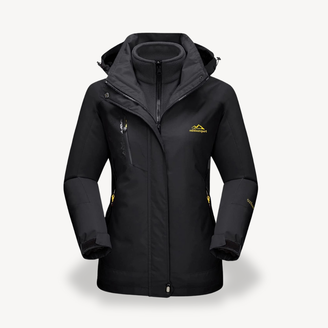 Women's 3-in-1 Waterproof Ski Jacket