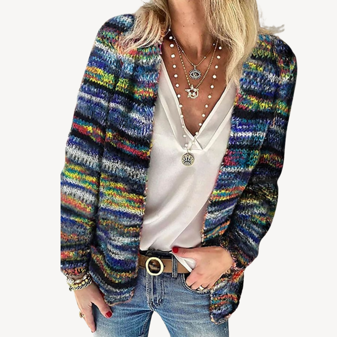Women’s Multi-Color Knit Cardigan