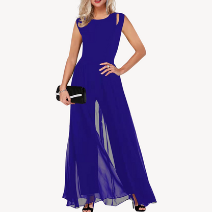 Chiffon Evening Jumpsuit