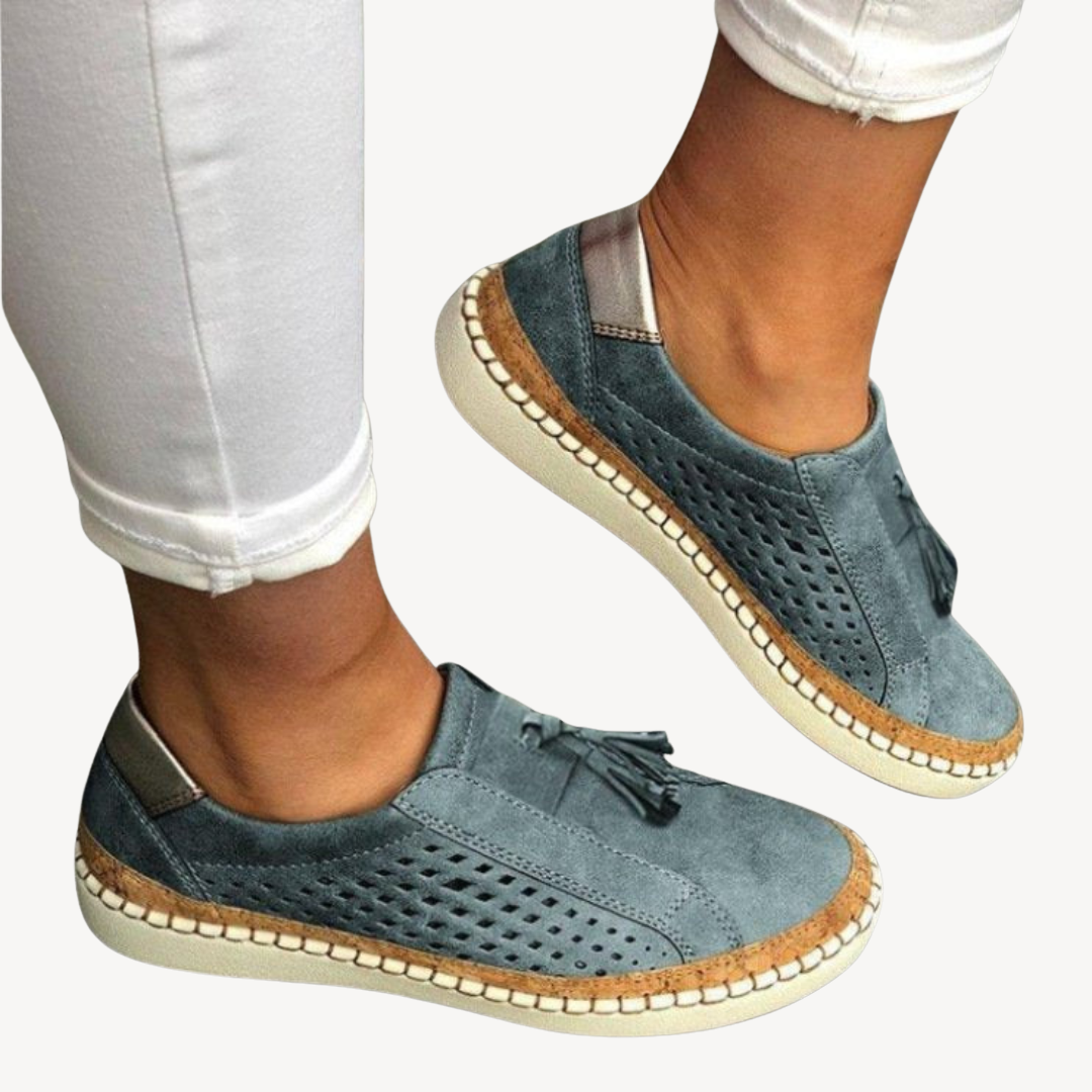 Orthopedic Suede Loafers for Women