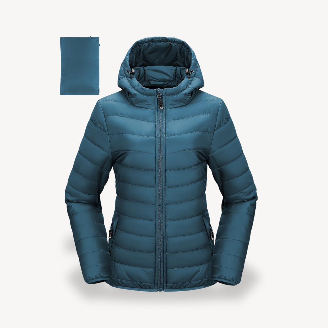 Women’s Packable Puffer Jacket with Hood