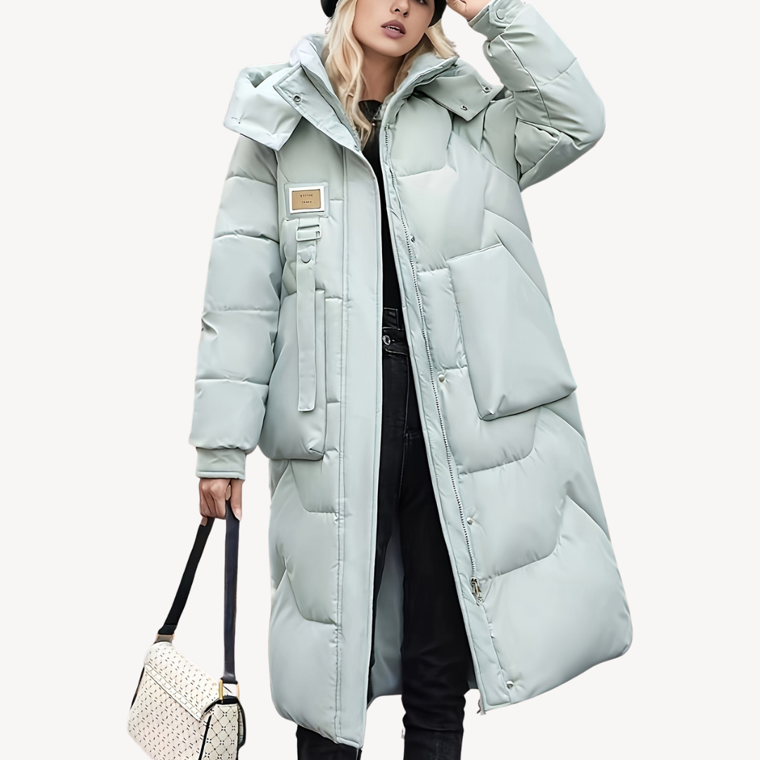 Women’s Long Hooded Puffer Coat