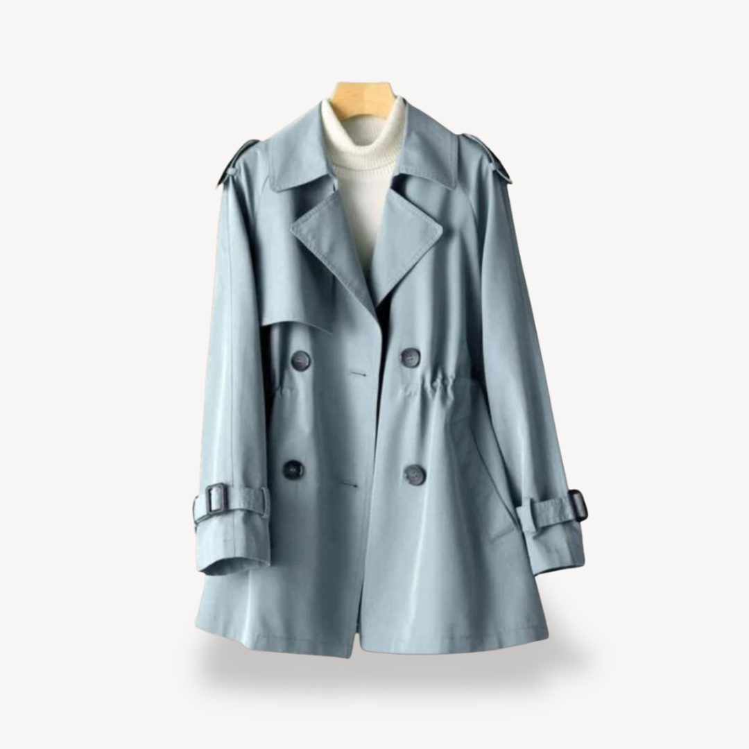 Double-Breasted Trench Coat for Women