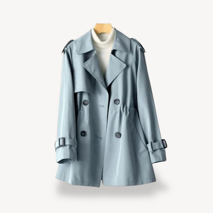 Double-Breasted Trench Coat for Women