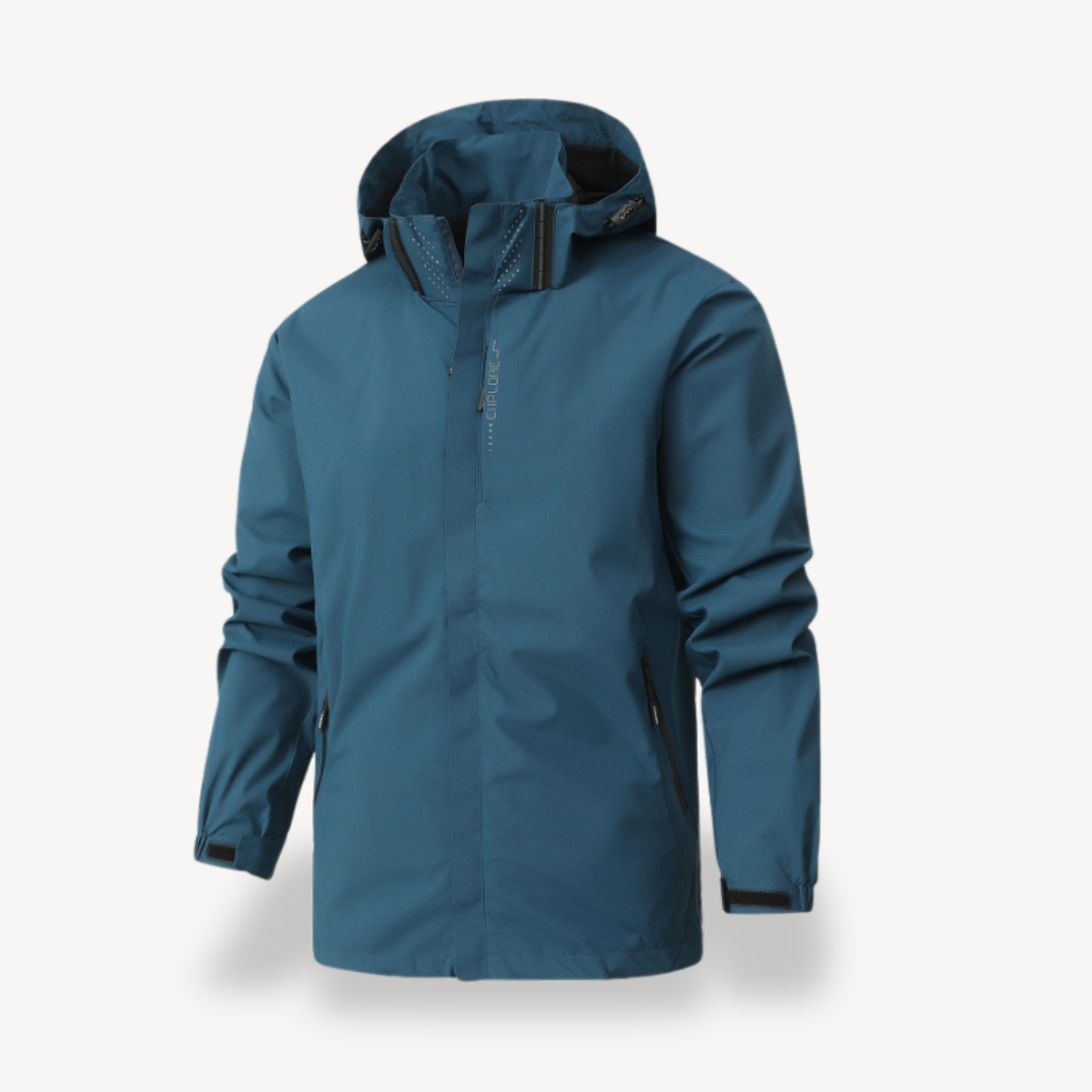 Men's Waterproof Windbreaker Hiking Jacket
