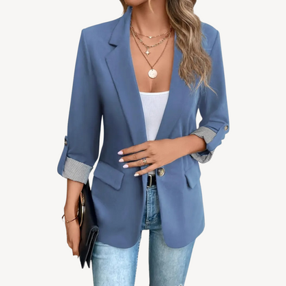 Women’s Striped Cuff Blazer