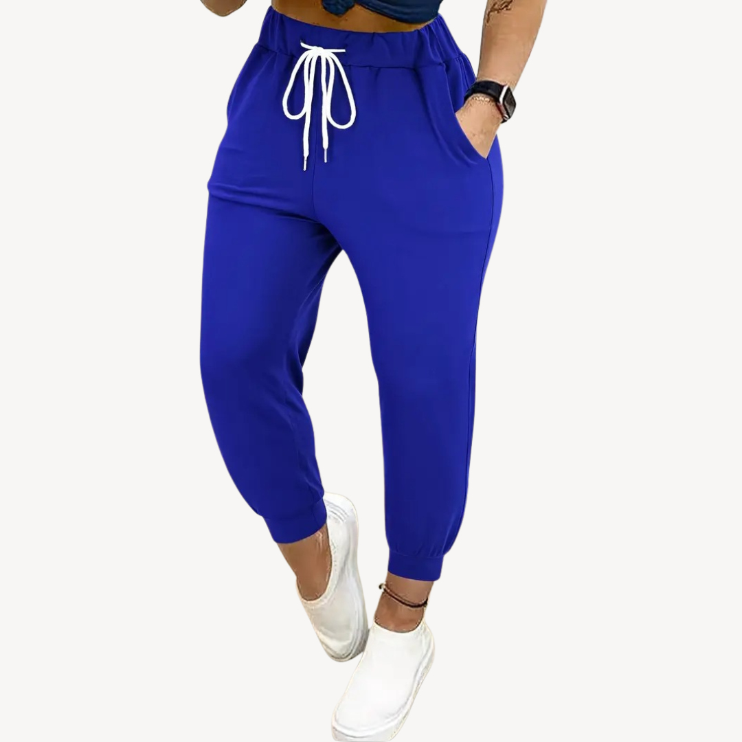 Women's Elastic Waist Jogger Pants