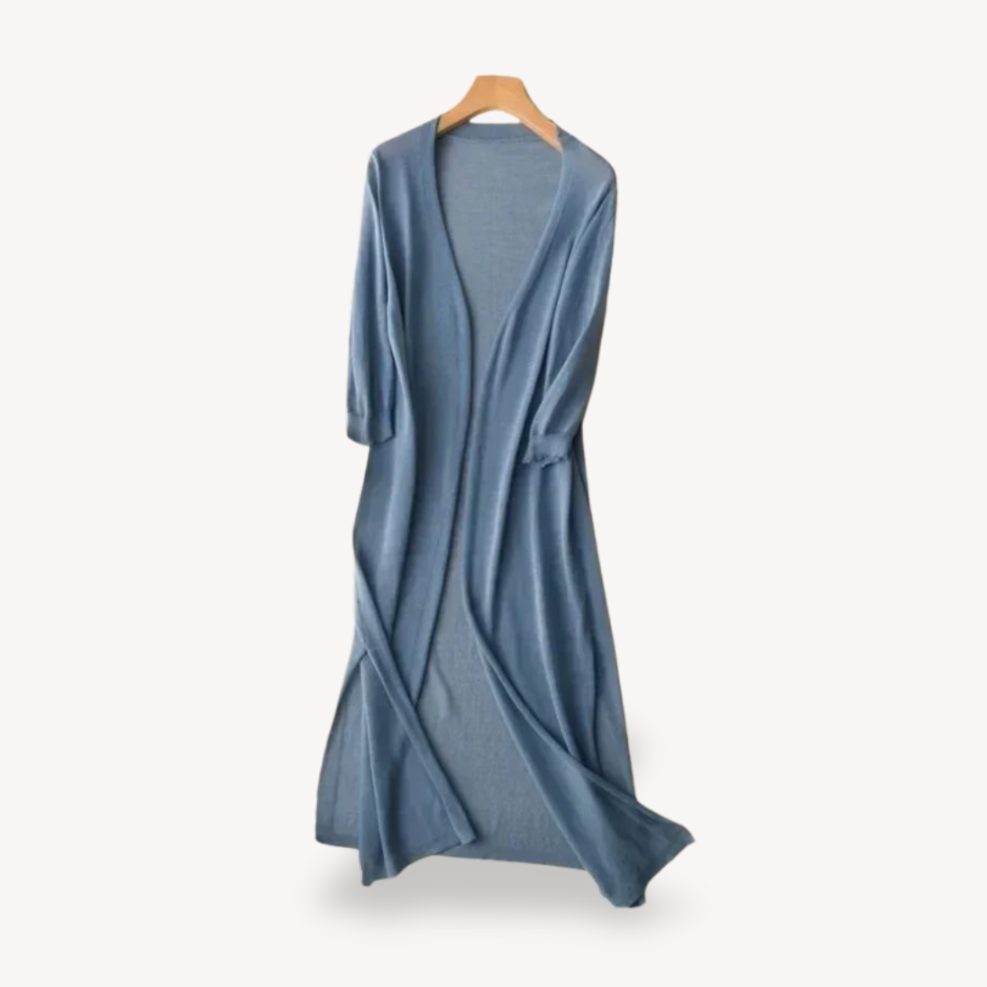 Women's Long Knit Duster Cardigan