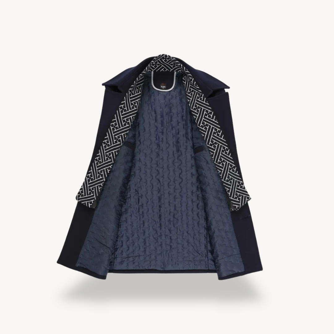 Winter Wool Coat Men