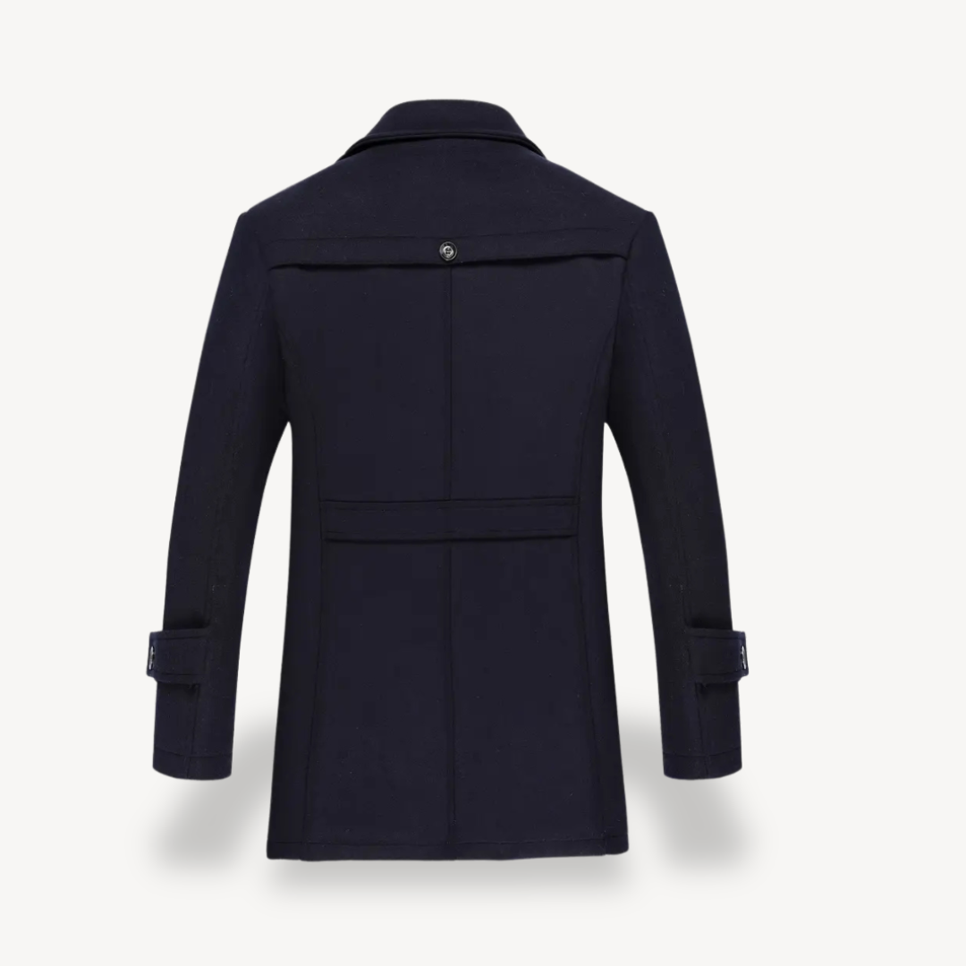 Winter Wool Coat Men