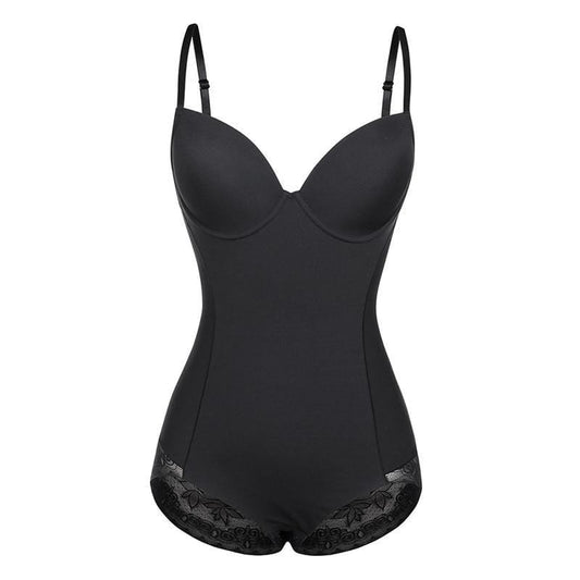 Amelia Shaping Bodysuit | Sweetheart Neckline Lace Bodysuit