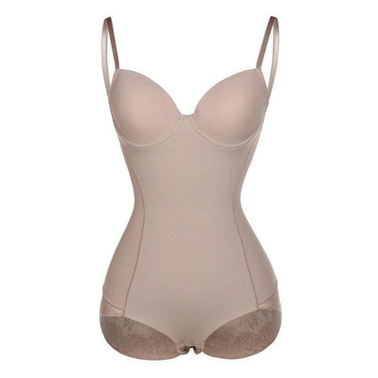 Amelia Shaping Bodysuit | Sweetheart Neckline Lace Bodysuit