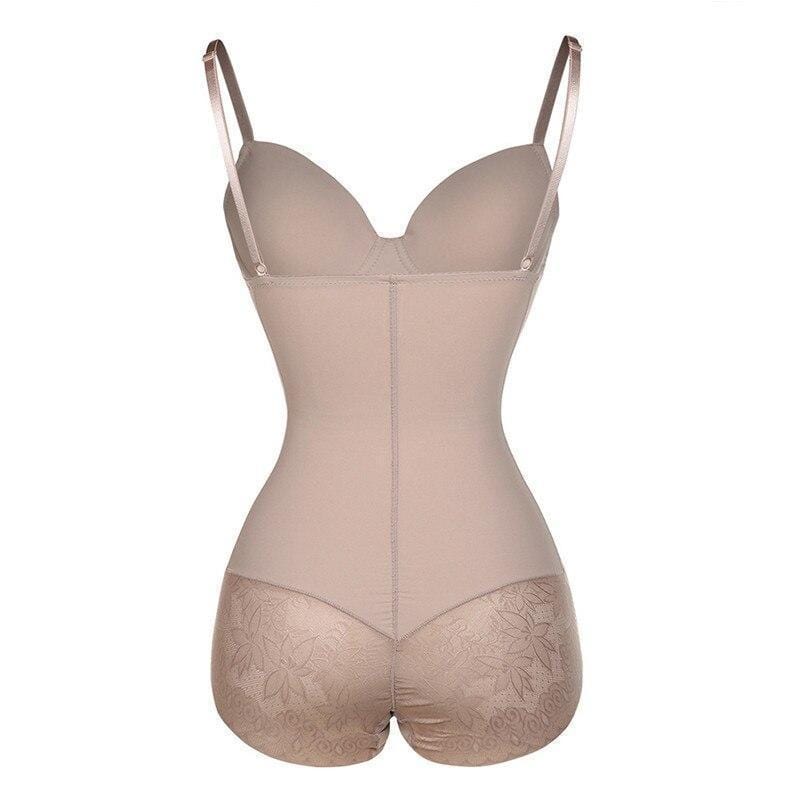 Amelia Shaping Bodysuit | Sweetheart Neckline Lace Bodysuit