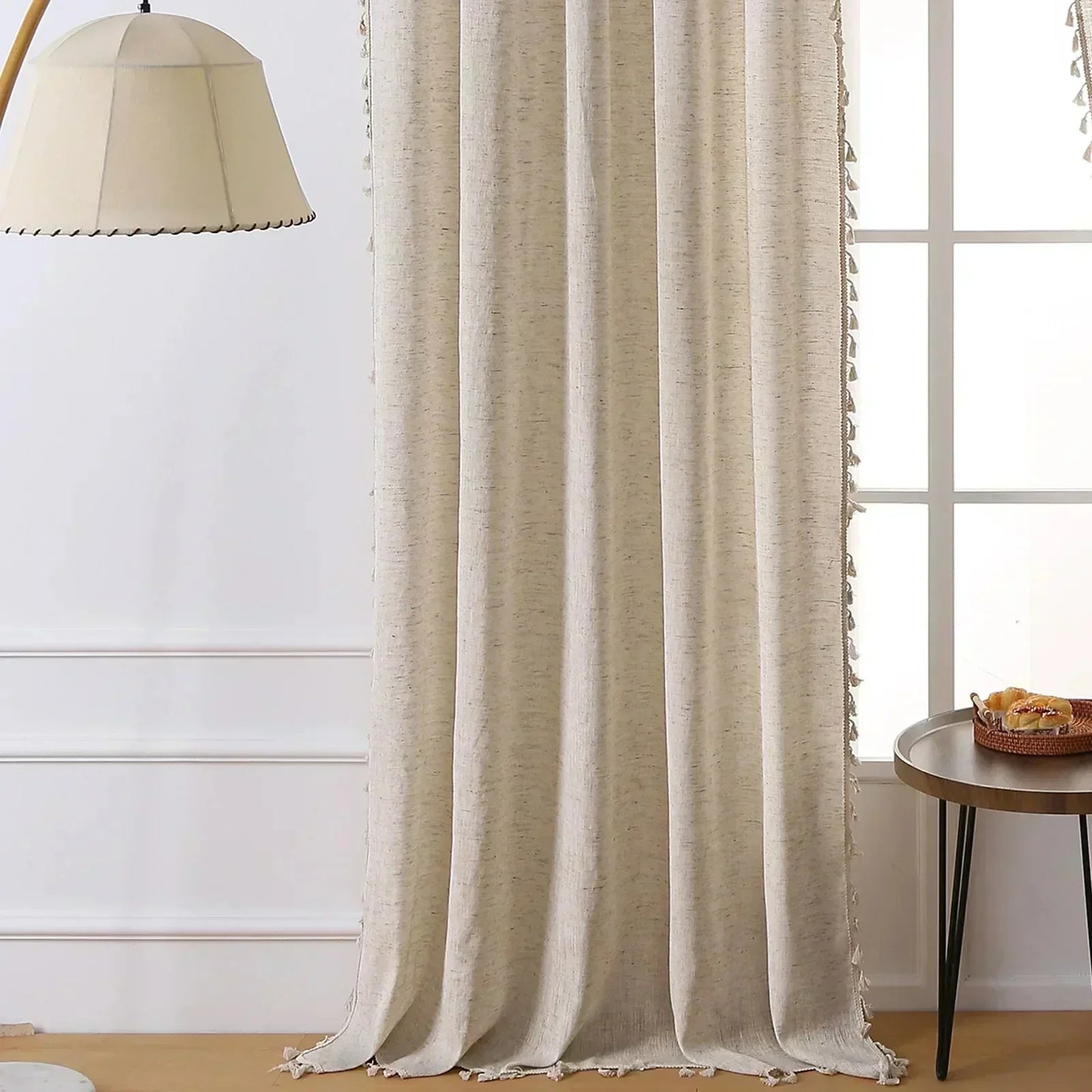 Lightweight Semi Sheer Curtain For Gentle Daylight