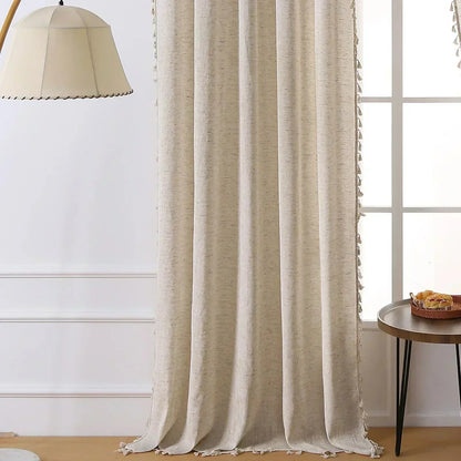 Lightweight Semi Sheer Curtain For Gentle Daylight