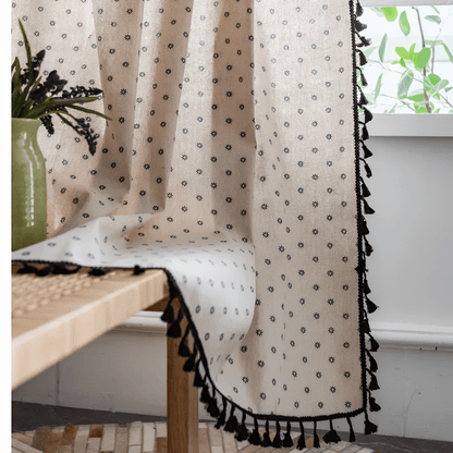 Lightweight Semi Sheer Curtain For Gentle Daylight