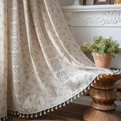 Lightweight Semi Sheer Curtain For Gentle Daylight