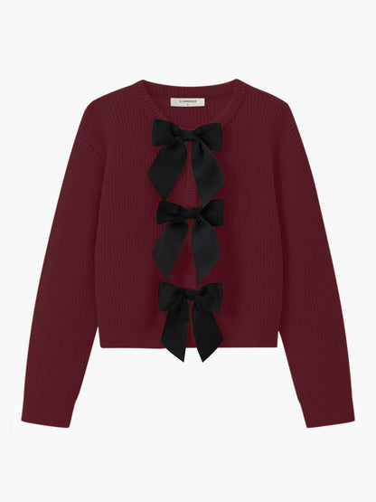 Bow Detail Women's Sweater - Isla