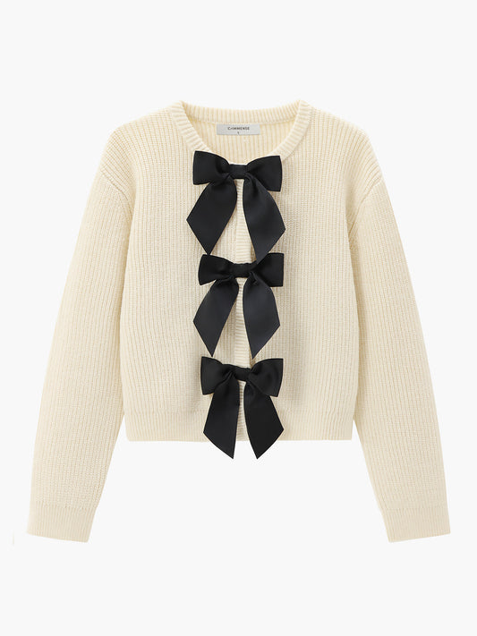 Bow Detail Women's Sweater - Isla