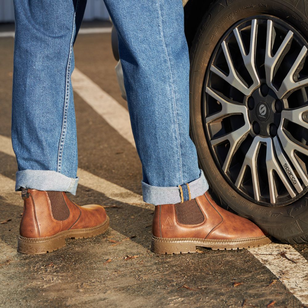 Cevori Chelsea Slip-On Ankle Boots