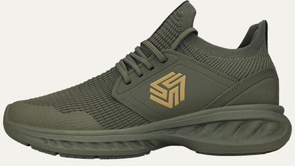 Men’s Lightweight Knit Running Shoe with Cushioned Sole