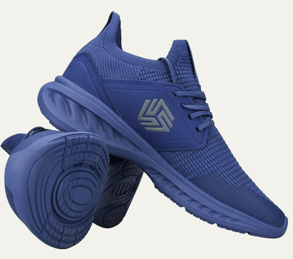 Men’s Lightweight Knit Running Shoe with Cushioned Sole