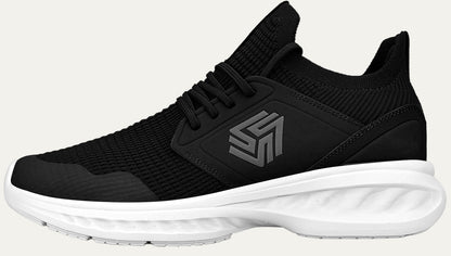 Men’s Lightweight Knit Running Shoe with Cushioned Sole