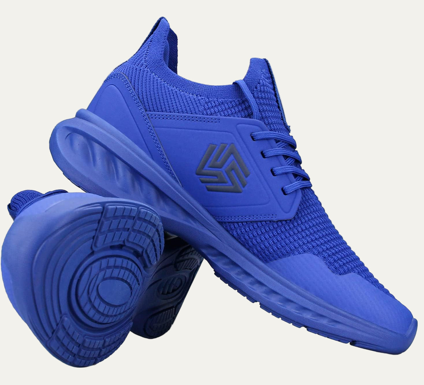 Men’s Lightweight Knit Running Shoe with Cushioned Sole