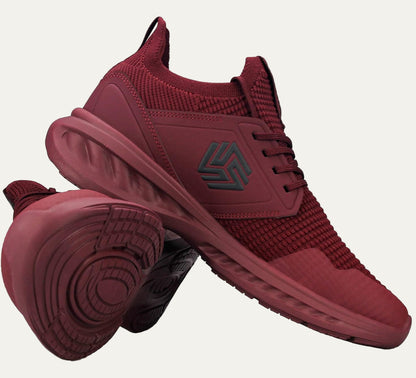 Men’s Lightweight Knit Running Shoe with Cushioned Sole