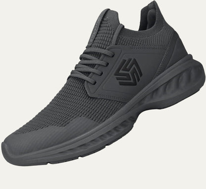 Men’s Lightweight Knit Running Shoe with Cushioned Sole