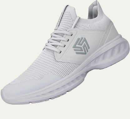 Men’s Lightweight Knit Running Shoe with Cushioned Sole