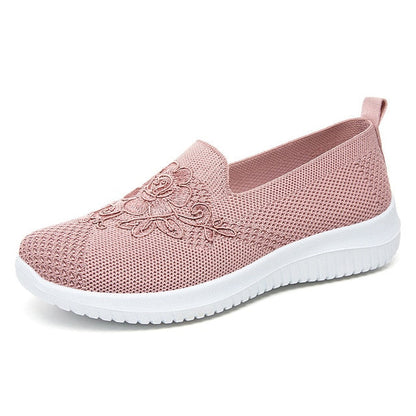 BreezeWalk Sandal | Breathable Ladies' Sandal with Embroidery