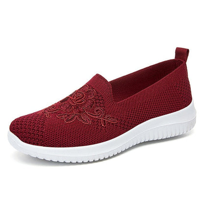 BreezeWalk Sandal | Breathable Ladies' Sandal with Embroidery