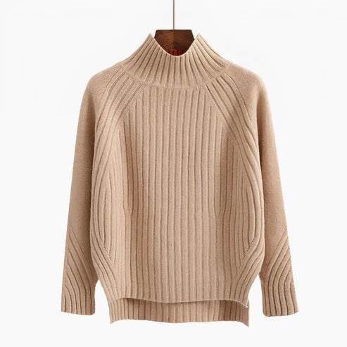 Warm Women's Classic Turtleneck Jumper - BritishElegance
