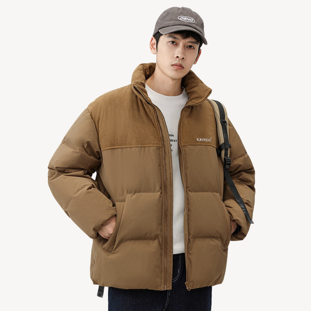 Men's Puffer Jacket Padded Nylon